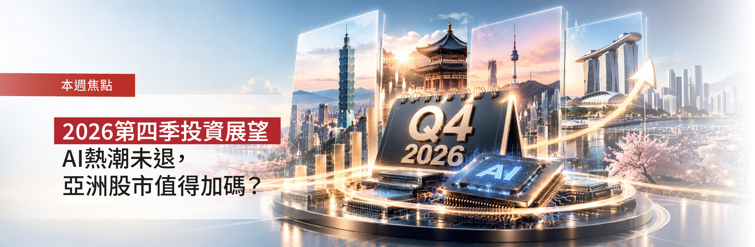 2026年第四季投資展望｜AI熱潮未退，亞洲股市值得加碼？